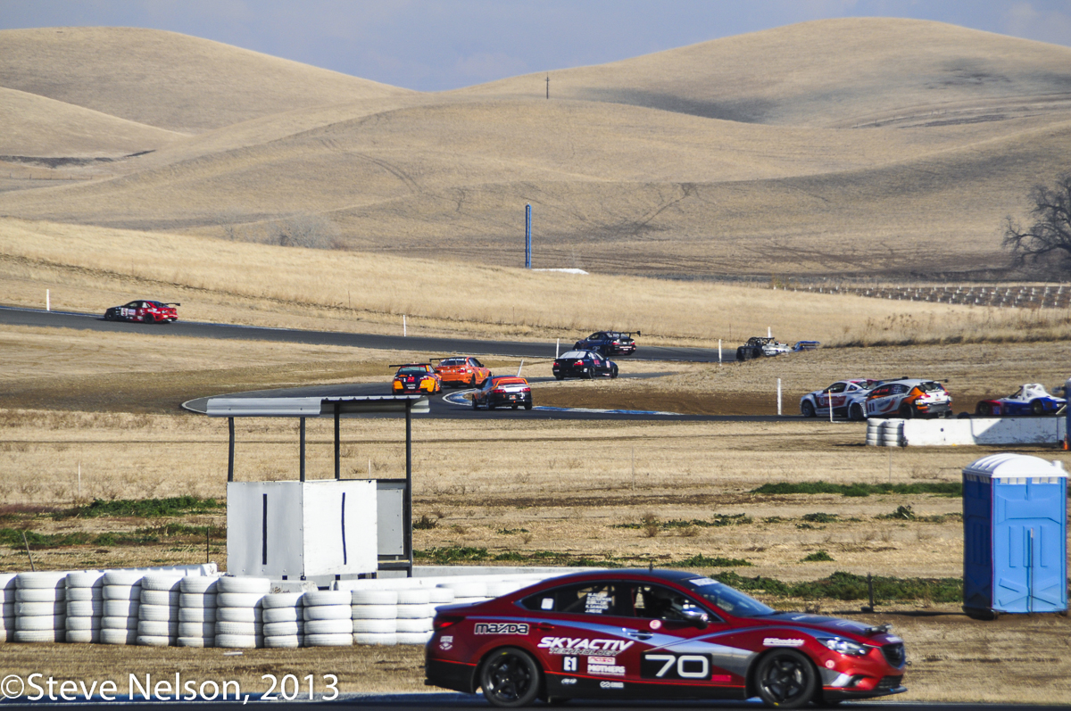 Coming and Going. While the nearly 3-mile circuit expands over several sets of hills there are also several locations where different sections are in close view. Links allow for various shorter course configurations. The Mazda was one of two Mazdaspeed run cars staffed by drivers representing their national dealer network. If finished second among the three stock 6 diesels.